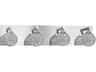 Kendal Solaro 4-Light Chrome Crystal Vanity Light