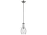 Kichler Everly 1-Light Brushed Nickel Bell Mini Pendant