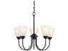 Kichler Jolie 5-Light Black Bell Chandelier