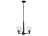 Kichler Shailene 3-Light Black Bell Chandelier