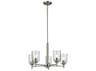 Kichler Shailene 5-Light Brushed Nickel Bell Chandelier