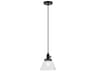 Kichler Avery 1-Light Black Mini Pendant