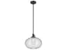 Kichler Avery 1-Light Olde Bronze Black Globe Pendant