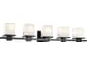 Kichler Tully 5-Light Black Vanity Light