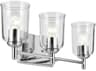Kichler Shailene 3-Light Chrome Vanity Light