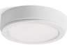 Kichler Textured White 2700K LED Round Under Cabinet Light