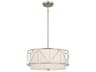 Kichler Birkleigh 3-Light Satin Nickel Drum Pendant