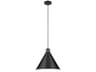 Kichler Zailey 1-Light Black Pendant