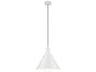 Kichler Zailey 1-Light White Pendant