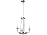 Kichler Vetivene 3-Light Classic Pewter Candelabra Chandelier