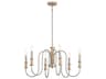 Kichler Karthe 6-Light Brushed Nickel Candelabra Chandelier