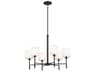 Kichler Ali 6-Light Black Drum Chandelier