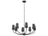 Kichler Adeena 8-Light Black Empire Chandelier