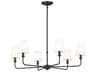 Kichler Pallas 6-Light Black Empire Chandelier