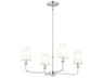 Kichler Pallas 4-Light Polished Nickel Empire Chandelier