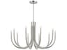 Kichler Odensa 10-Light Polished Nickel Candelabra Chandelier