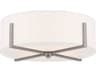 Kichler Malen 4-Light Classic Pewter Drum Flush Mount