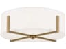 Kichler Malen 4-Light Champagne Bronze Drum Flush Mount