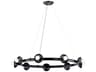 Kichler Palta 9-Light Black Chandelier