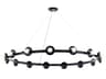 Kichler Palta 15-Light Black Chandelier