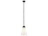Kichler Marsailli 1-Light Black Mini Pendant