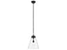 Kichler Marsailli 1-Light Black Pendant