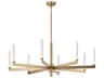 Kichler Sycara 8-Light Champagne Bronze Chandelier