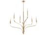 Kichler Livadia 6-Light Champagne Bronze Chandelier