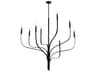 Kichler Livadia 8-Light Black Chandelier