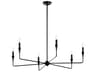 Kichler Alvaro 6-Light Black Chandelier