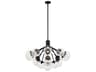 Kichler Silvarious 16-Light Black Chandelier