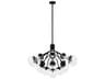Kichler Silvarious 16-Light Black Chandelier