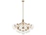 Kichler Silvarious 16-Light Champagne Bronze Chandelier