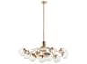 Kichler Silvarious 12-Light Champagne Bronze Chandelier