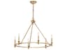 Kichler Carrick 6-Light Champagne Bronze Chandelier