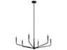 Kichler Madden 6-Light Black Chandelier