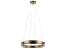 Kichler Larousse 1-Light Champagne Bronze Round Pendant