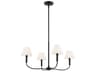Kichler Eadie 4-Light Black Candelabra Chandelier
