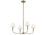 Kichler Eadie 4-Light Champagne Bronze Candelabra Chandelier
