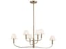 Kichler Eadie 6-Light Champagne Bronze Tiered Island Pendant