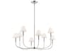 Kichler Eadie 8-Light Polished Nickel Candelabra Chandelier