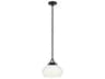 Kichler Nella 1-Light Black Mini Pendant