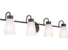 Kichler Erma 4-Light Olde Bronze Glass Vanity Light