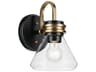 Kichler Farum 1-Light Black Wall Sconce