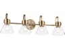 Kichler Farum 4-Light Champagne Bronze Vanity Light