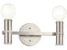 Kichler Torche 2-Light Brushed Nickel Vanity Light