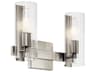 Kichler Jemsa 2-Light Brushed Nickel Vanity Light