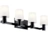 Kichler Adani 4-Light Black Vanity Light