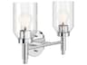 Kichler Madden 2-Light Chrome Vanity Light