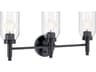 Kichler Madden 3-Light Black Vanity Light
